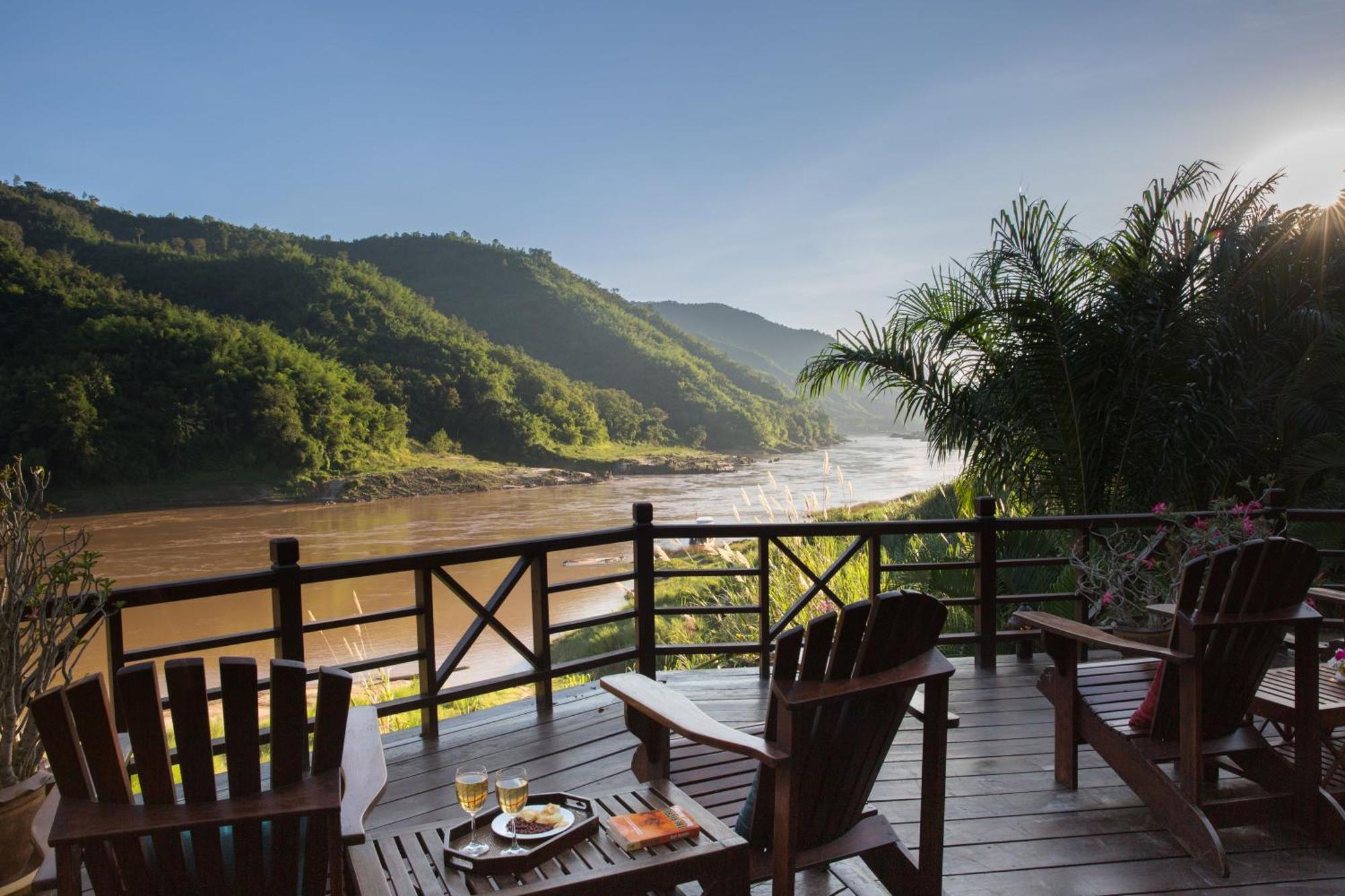 The Luang Say Lodge Muang Pakbèng Zewnętrze zdjęcie