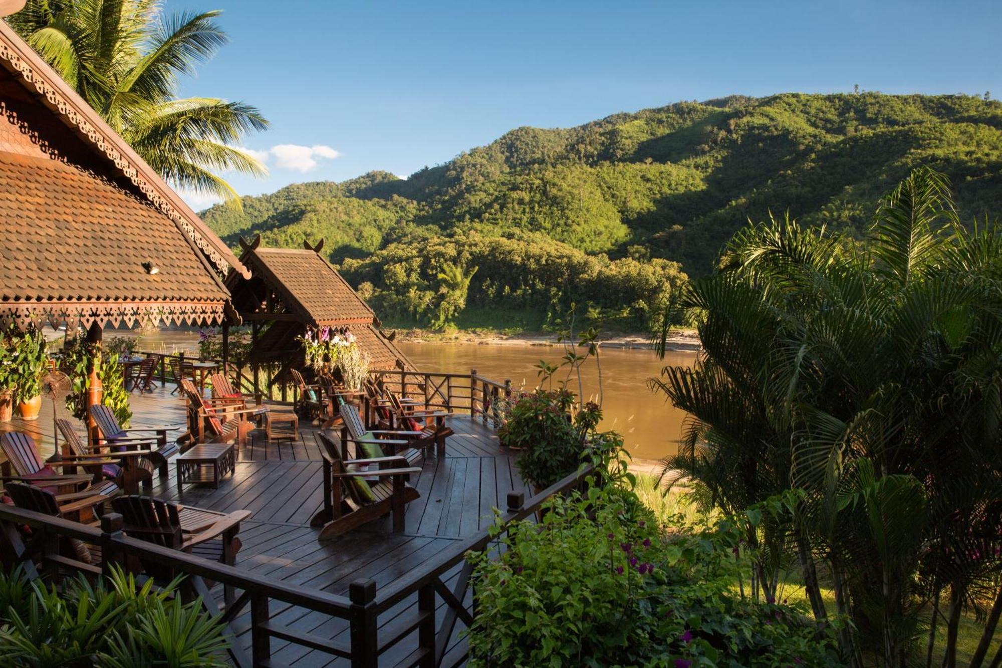 The Luang Say Lodge Muang Pakbèng Zewnętrze zdjęcie