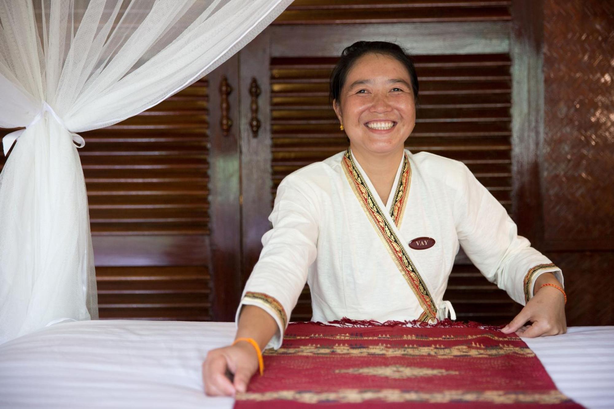 The Luang Say Lodge Muang Pakbèng Zewnętrze zdjęcie