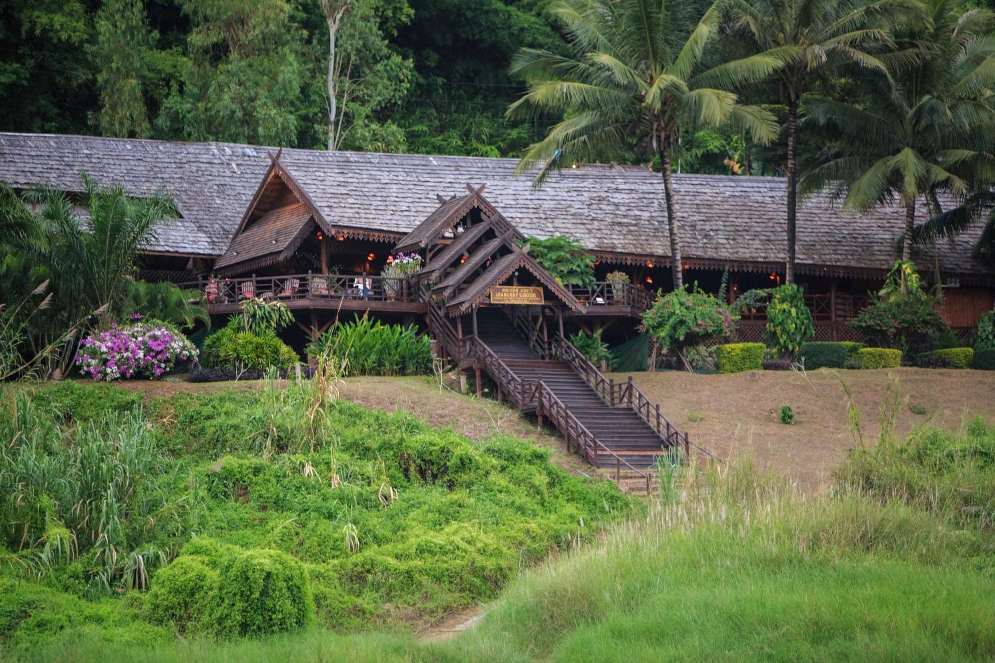 The Luang Say Lodge Muang Pakbèng Zewnętrze zdjęcie